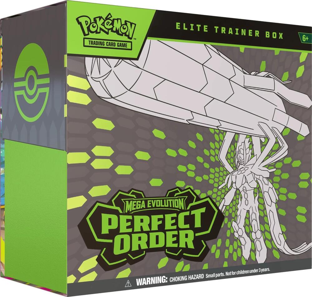 Pokemon TCG Mega Evolution Perfect Order Elite Trainer Box ETB